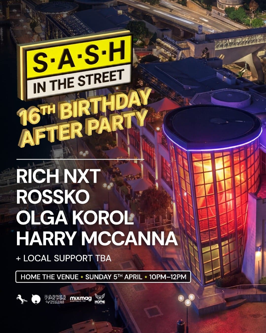 ★ S.A.S.H in the Street After Party ★ 16th Birthday ★ Easter Sunday 5th April ★