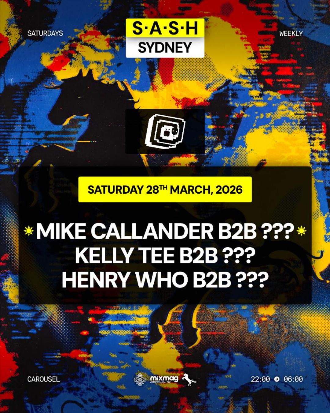 ★ S.A.S.H Sydney x Revolver ★ Saturday 28th March ★ TICKETS AVAILABLE AT THE DOOR ★